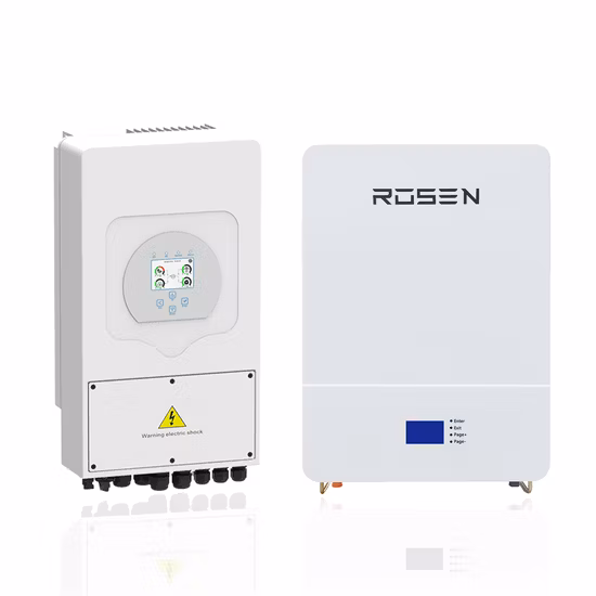 Rosen 10kw Hybrid Solar System 30kw 50kw 100kw Lithium Battery Storage